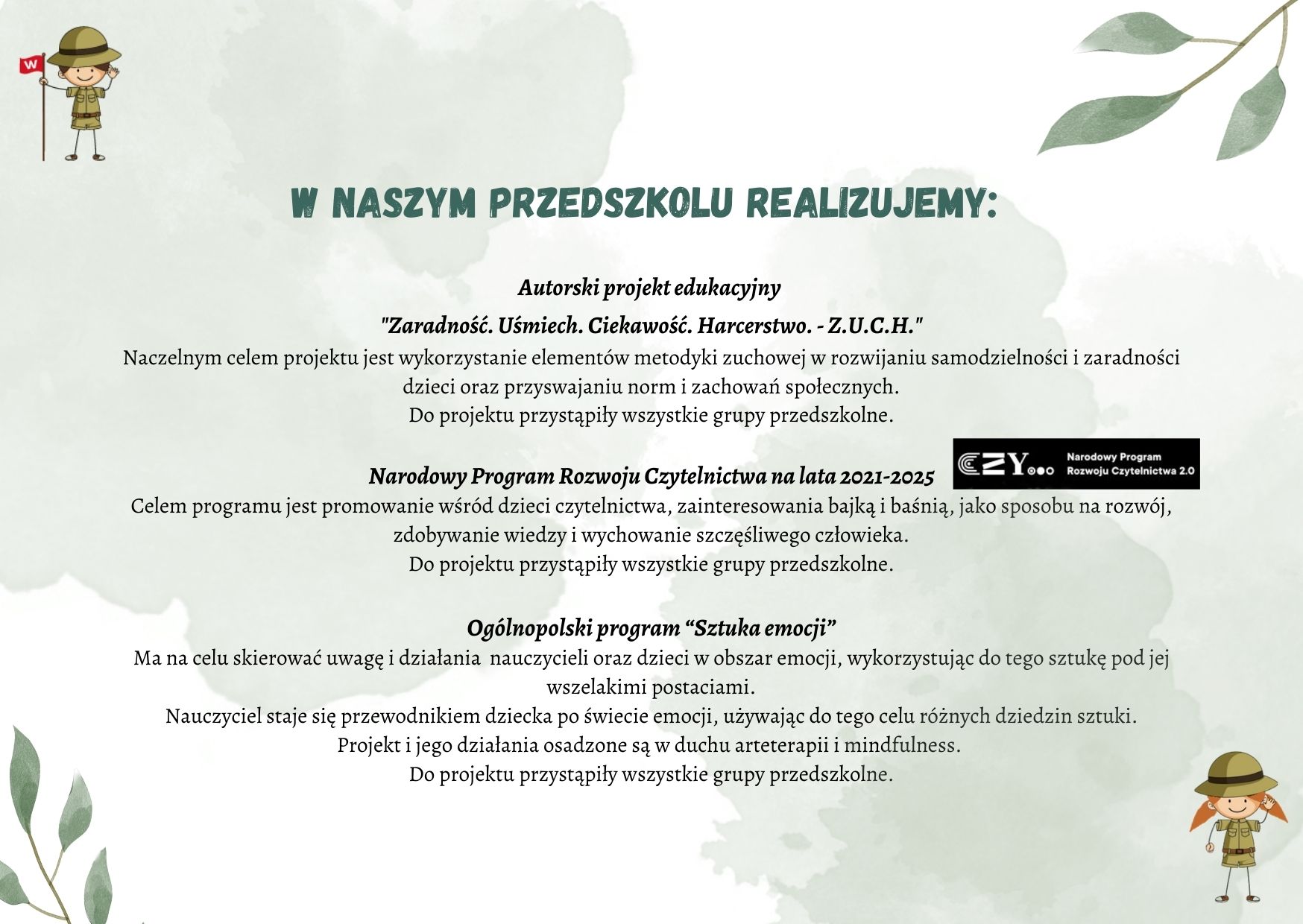 Projekty edukacyjne